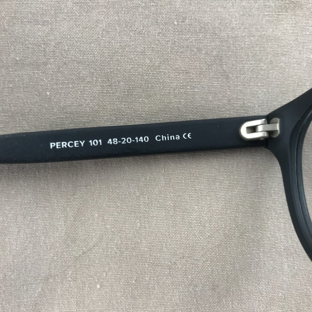 Warby Parker Percey 101 Jet Black Matte frames - Picture 5 of 8